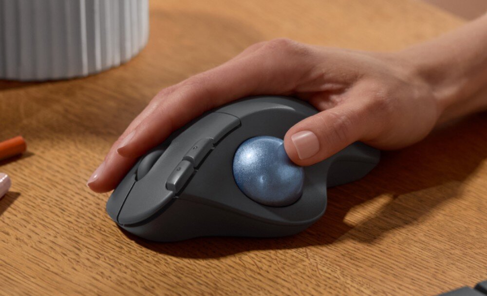 Mysz LOGITECH Ergo M575S Grafitowy opis