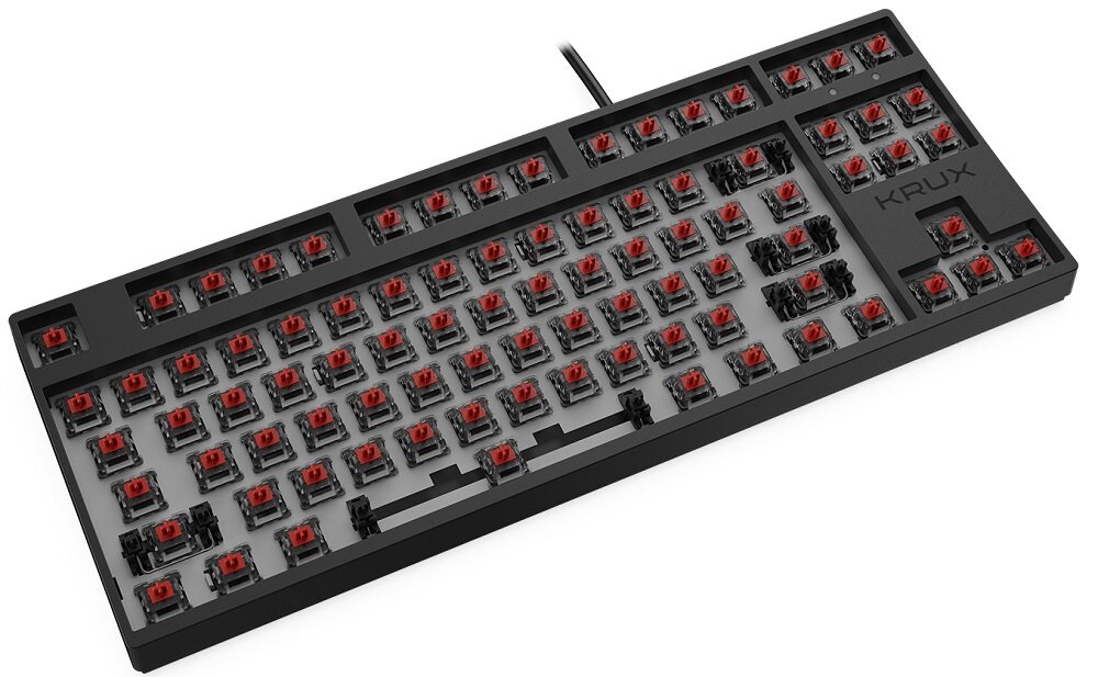 Klawiatura KRUX Atax Pro RGB Outemu - przełącznik Outemu Red krótki czas reakcji