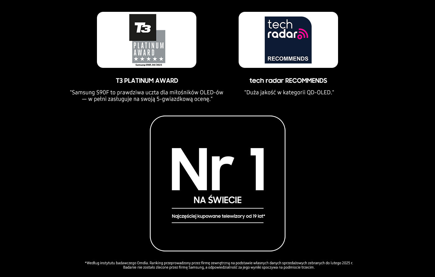 telewizor samsung oled s90f doceniany przez ekspertów