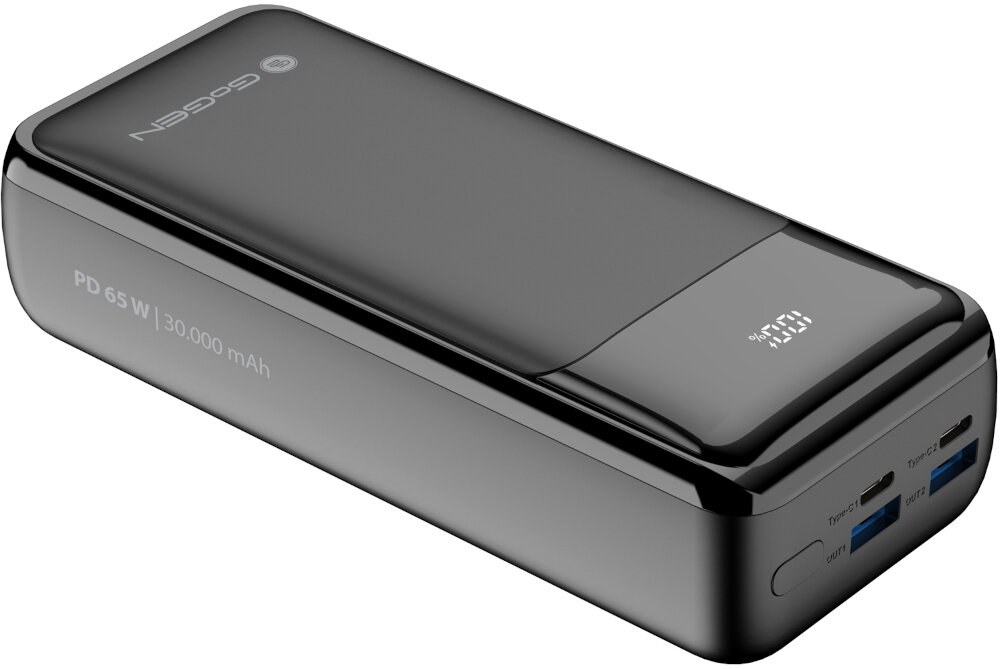 Powerbank GOGEN PB300002B - Duża pojemność