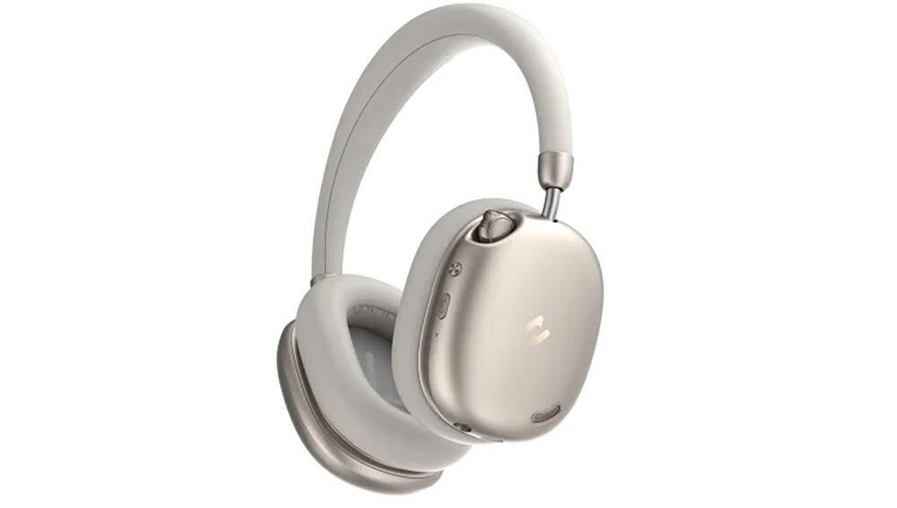 Słuchawki nauszne HAVIT Space S1 ANC lekka konstrukcja komfort długiego użytkowania, słuchawki nauszne po skosie na białym tle