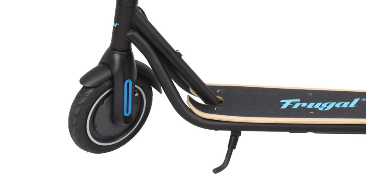 HULAJNOGA ELEKTRYCZNA FRUGAL IMPULSE SREBRNO-CZARNY mocny silnik dla szybkiej jazdy