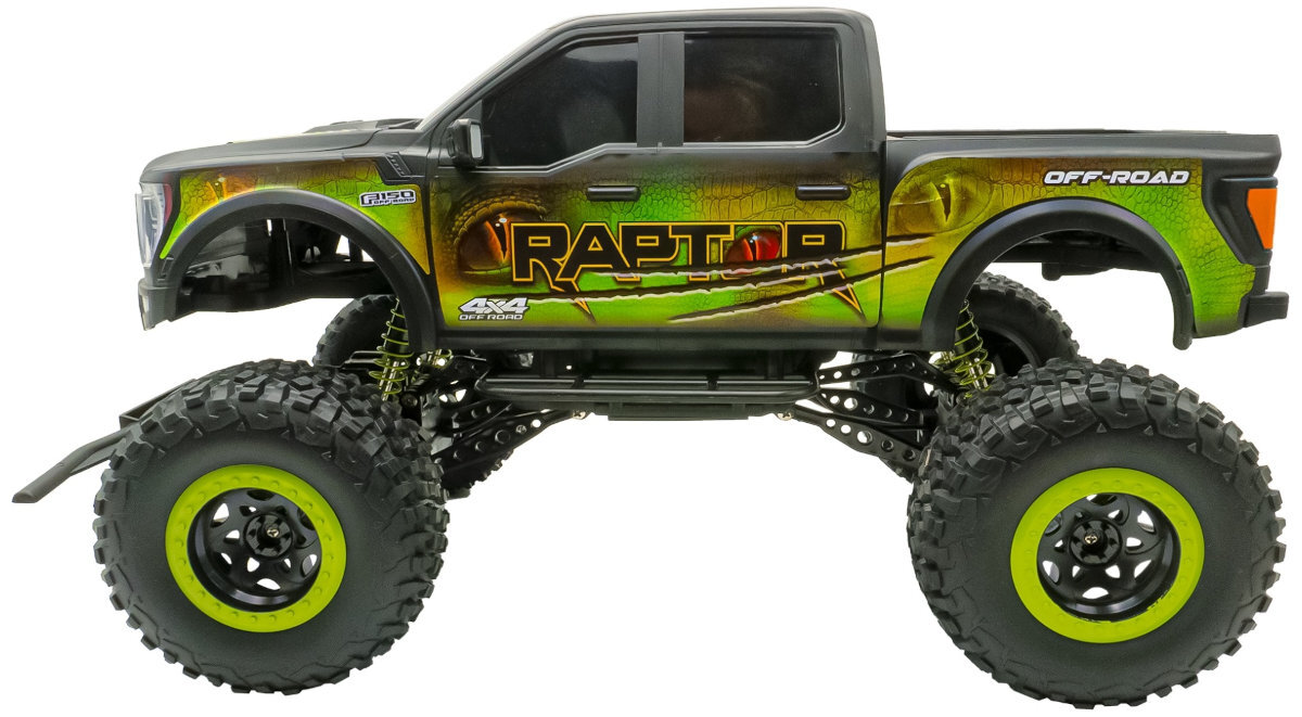 TAIYO Ford Raptor 1:8 miłośników off-roadowej zabawy napędowi na cztery koła (4WD) kamienistych ścieżek błotniste szlaki gumowe opony