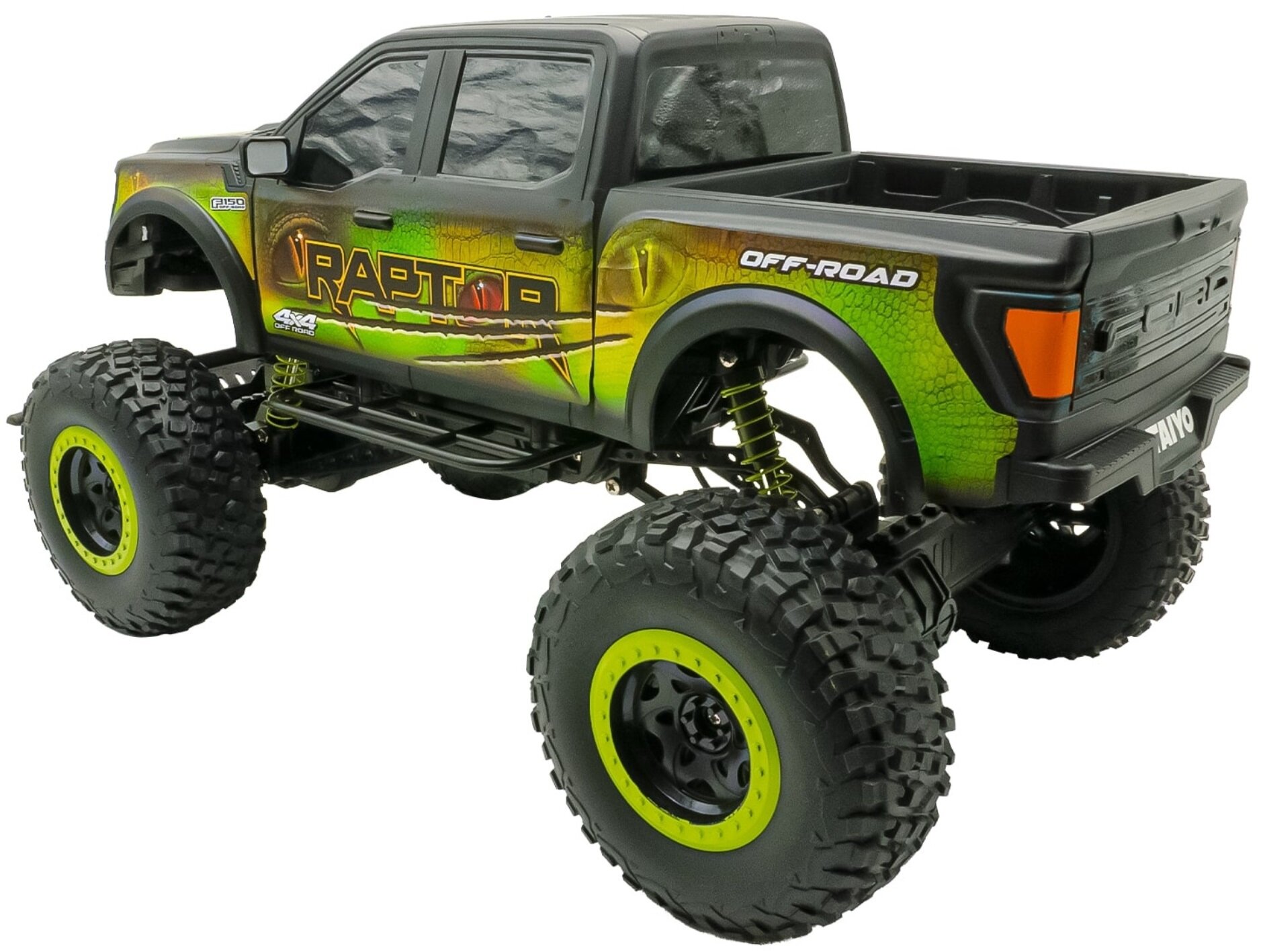 TAIYO Ford Raptor metalowej karoserii wytrzymałością unikalnym wyglądem wysoką dbałością o realizm zabawką gratką dla fanów motoryzacji