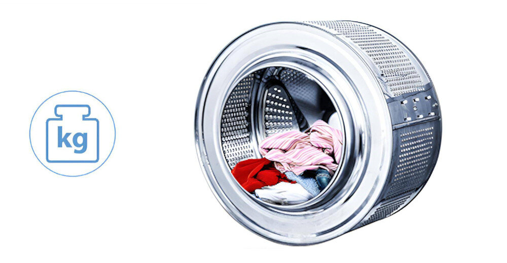 Pralka CANDY RP4 476BWMR8-S Automatyczny dobór parametrów KG Detector Automatyka wagowa oszczędność