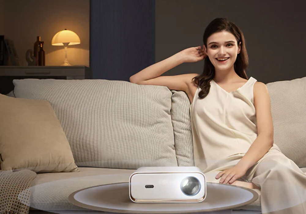 Projektor WANBO X5 zabzawa aplikacje android realizm ai wyposażenie chłodzenie