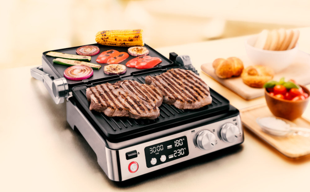 Grill elektryczny BRAUN CG7044 elektroniczne termostaty