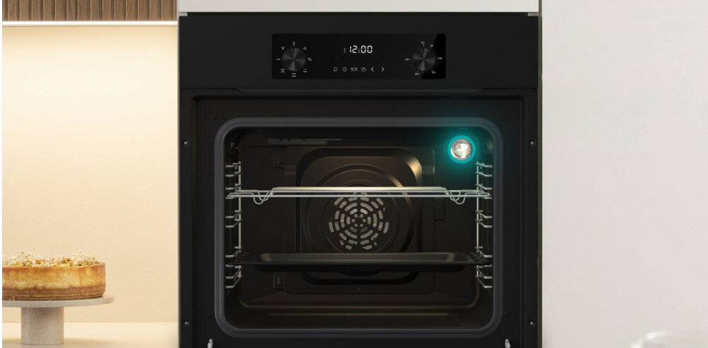 PIEKARNIK GORENJE BO6635E01B Oświetlenie wnętrza światło widoczność bez utraty ciepła bez otwierania drzwi