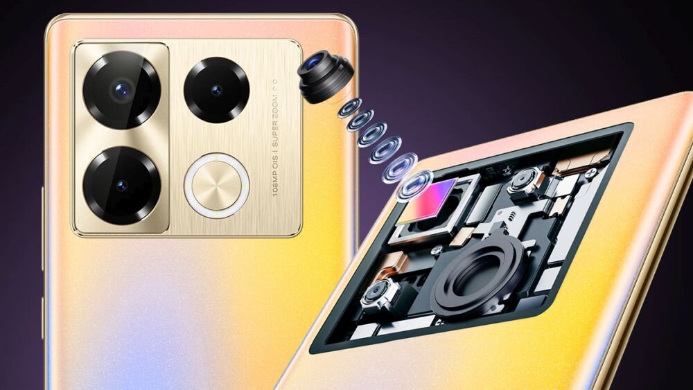 Smartfon INFINIX Note 40 Pro  aparat 