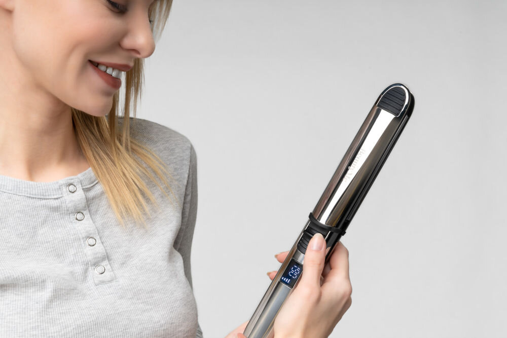 Prostownica BEAUTYME G&J HS801 temperatura wyświetlacz automatyczne wyłączenie