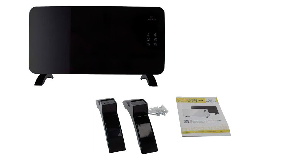 Grzejnik konwektorowy MISSION AIR Porto WiFi zestaw wyposażenie montaż karta gwarancyjna instrukcja