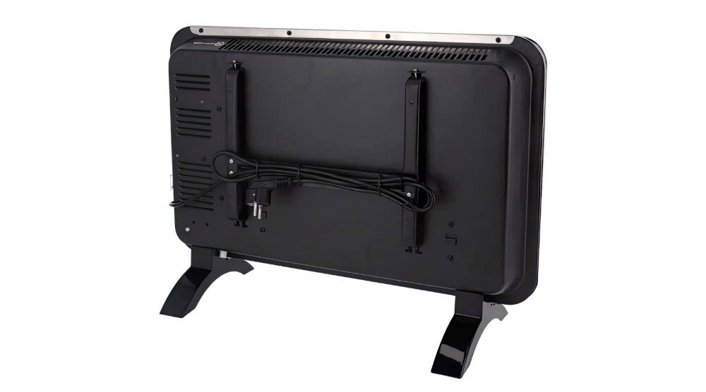 Grzejnik konwektorowy MISSION AIR Porto WiFi ścienny lub wolnostojący montaż ścienny haczyki nóżki łatwe dopasowanie