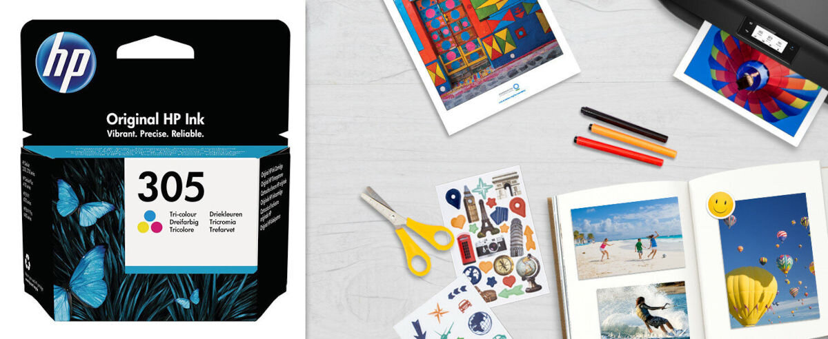 Tusz HP 305 Instant Ink Kolorowy 2 ml 3YM60AE