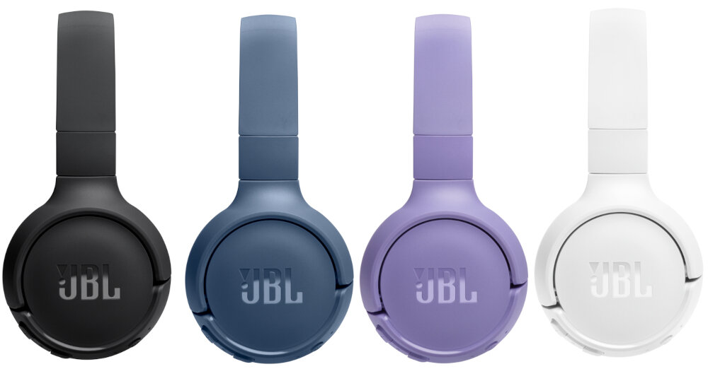 Słuchawki nauszne JBL Tune 525BT design komfort lekkość dźwięk jakość wrażenia słuchowe ergonomia lekkość sport aktywność podróże czas pracy działanie akumulator