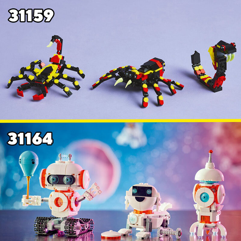 Oto inne zestawy z serii LEGO® Creator 3 w 1