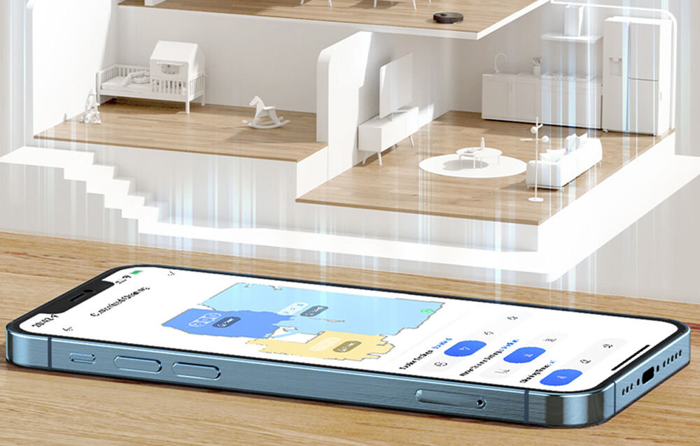 Robot sprzatajacy DREAME D10S Aplikacja Dreamehome