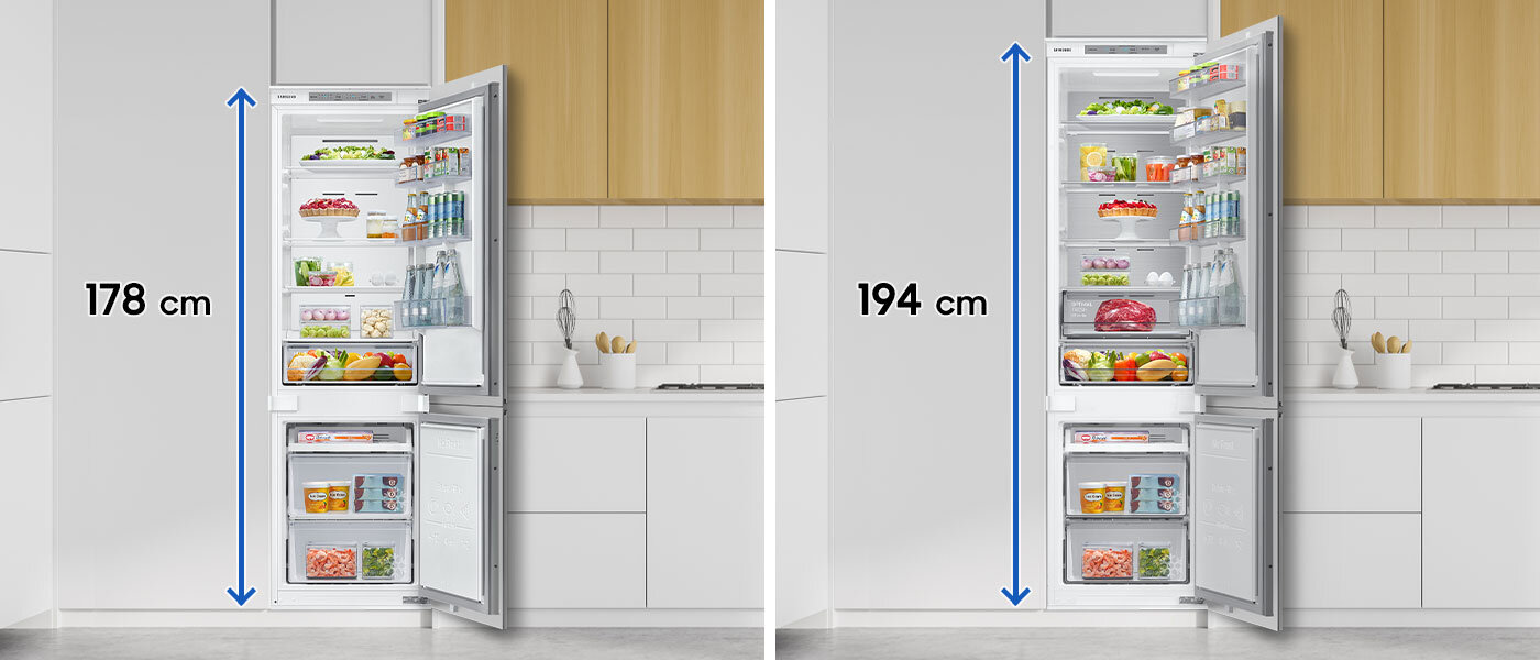 NOWA, WYŻSZA LODÓWKA DO ZABUDOWY SAMSUNG