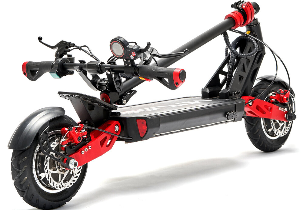 Hulajnoga elektryczna MOTUS Pro 10 Sport Czarny kola oswietlenie