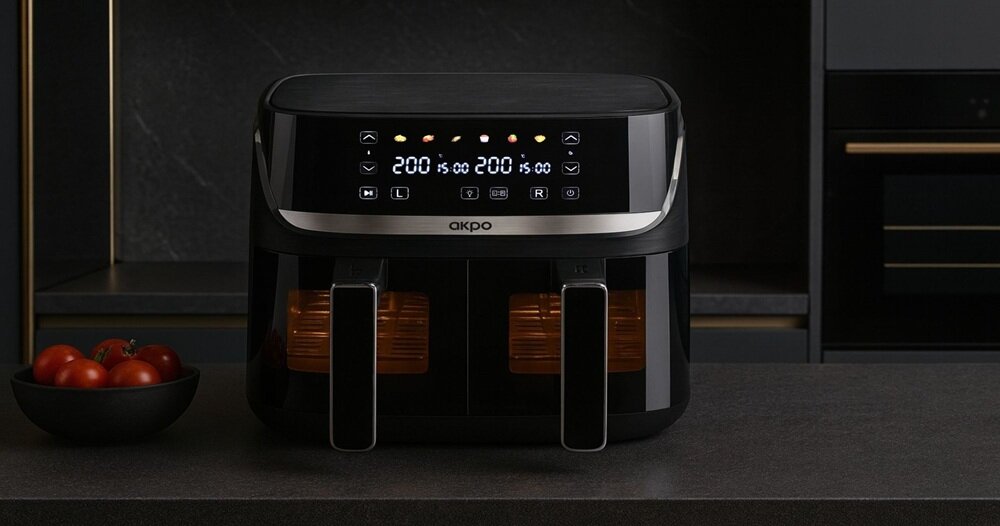 Air Fryer Frytkownica beztłuszczowa AKPO ABF 900CY kv początek opisu
