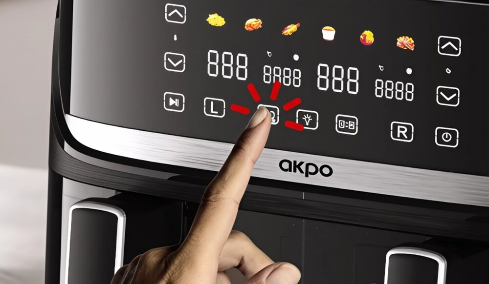 Air Fryer Frytkownica beztłuszczowa AKPO ABF 900CY skuteczne i szybkie przygotowanie, większe porcje, wygoda, zdrowe jedzenie