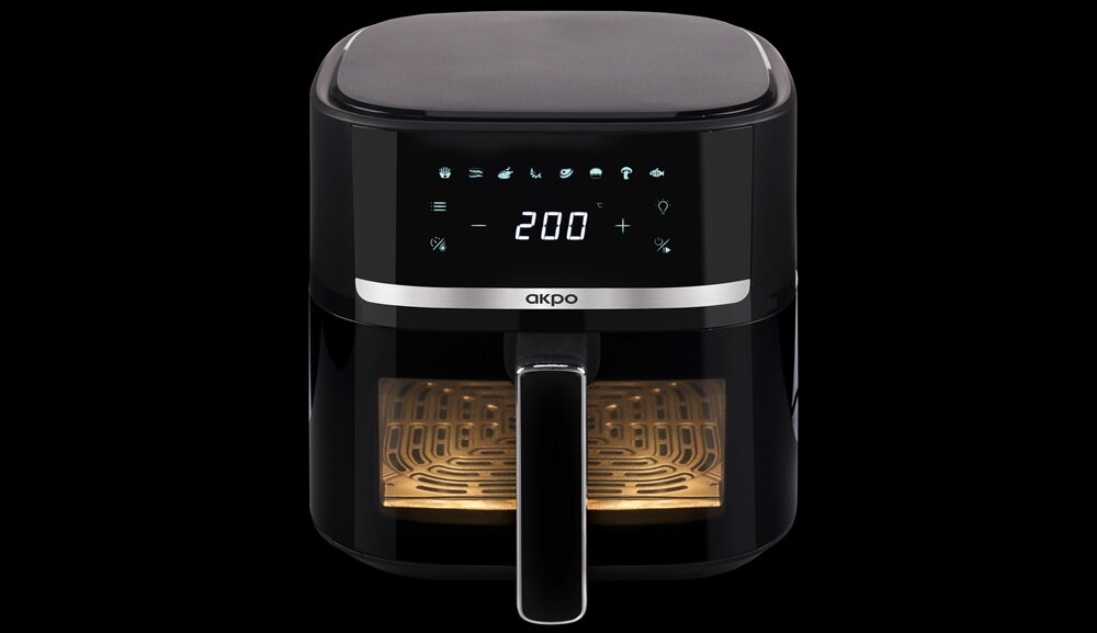 Air Fryer Frytkownica beztłuszczowa AKPO ABF 650CY bezpieczeństwo, komfort, swobodne wysuwanie szuflad