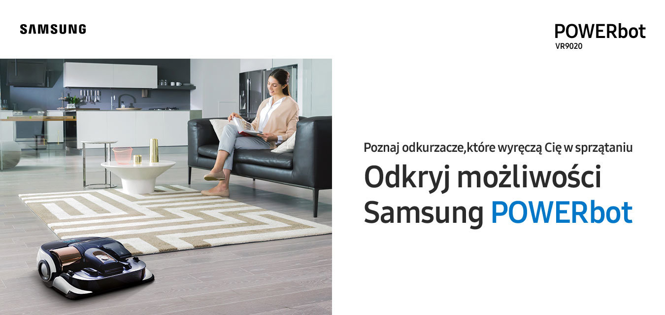 Odkryj możliwości Samsung POWERbot VR9020