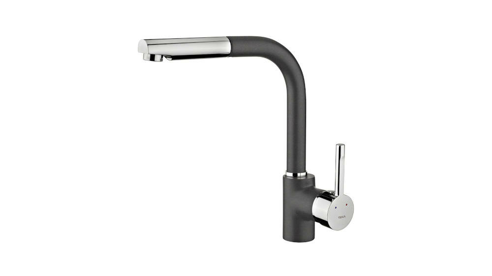 TEKA-ARK-938-TG-ONYX zlewozmywak nowoczesność styl bateria mieszakowa ruchoma dźwignia wysięg chromowana kolorystyka jakośc wykonanie przyjemne zmywanie wylewka