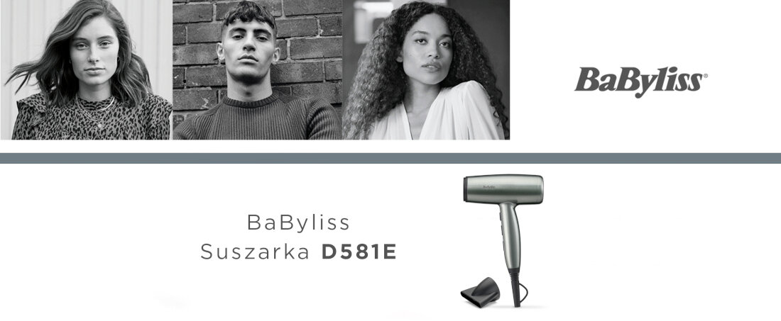 Suszarka BABYLISS Xanadu D581E 2100 W wygląd design prezentacja wizualizacja Zadbaj o swoje włosy!