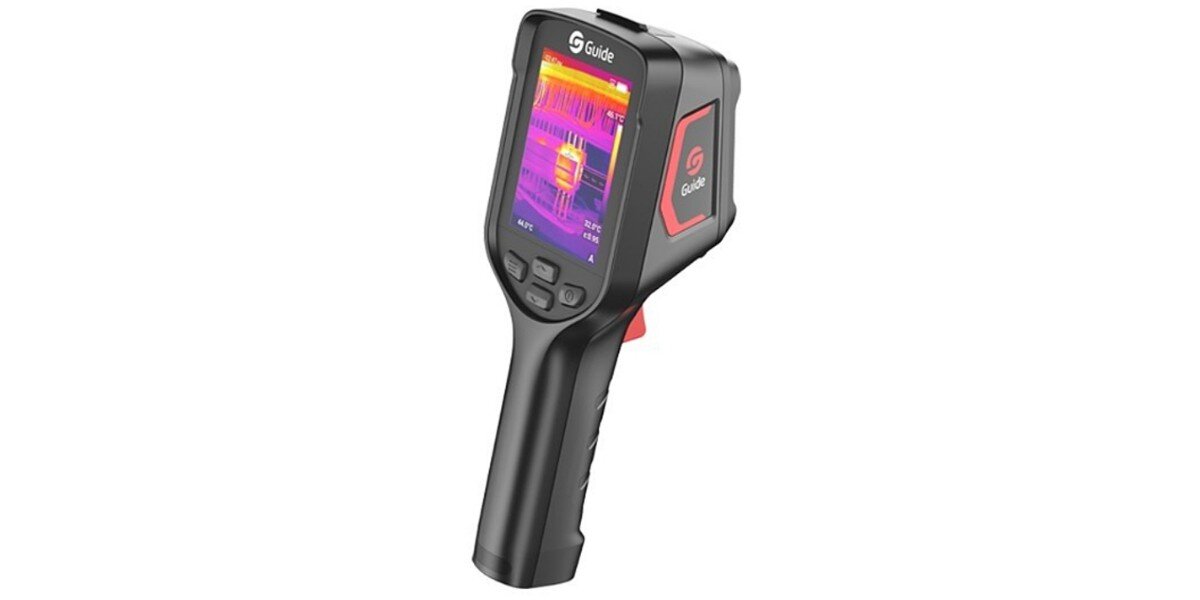 Kamera termowizyjna Guide Sensmart E3 na białym tle.