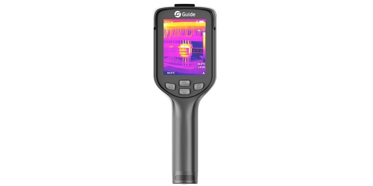 Kamera termowizyjna Guide Sensmart E3 na białym tle.
