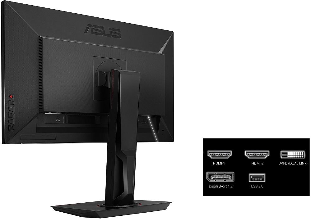 Monitor ASUS MG278Q - Złącza