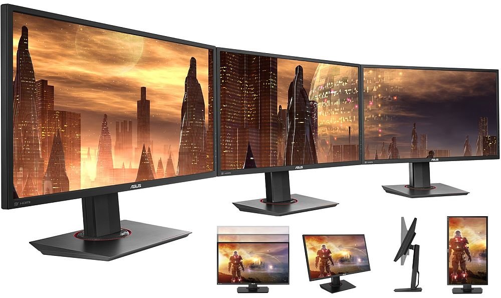 Monitor ASUS MG278Q - Regulacja Wysokości i Pochylenia