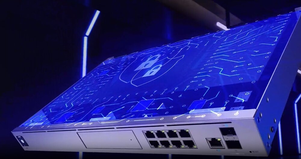 Switch UBIQUITI UDM-PRO  bezpieczeństwo 