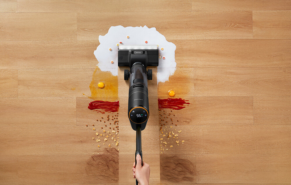 Odkurzacz DREAME Wet & Dry H13 Pro silnik siła ssania obroty