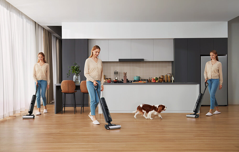 Odkurzacz DREAME Wet & Dry H13 Pro czas pracy powierzchnia akumulator