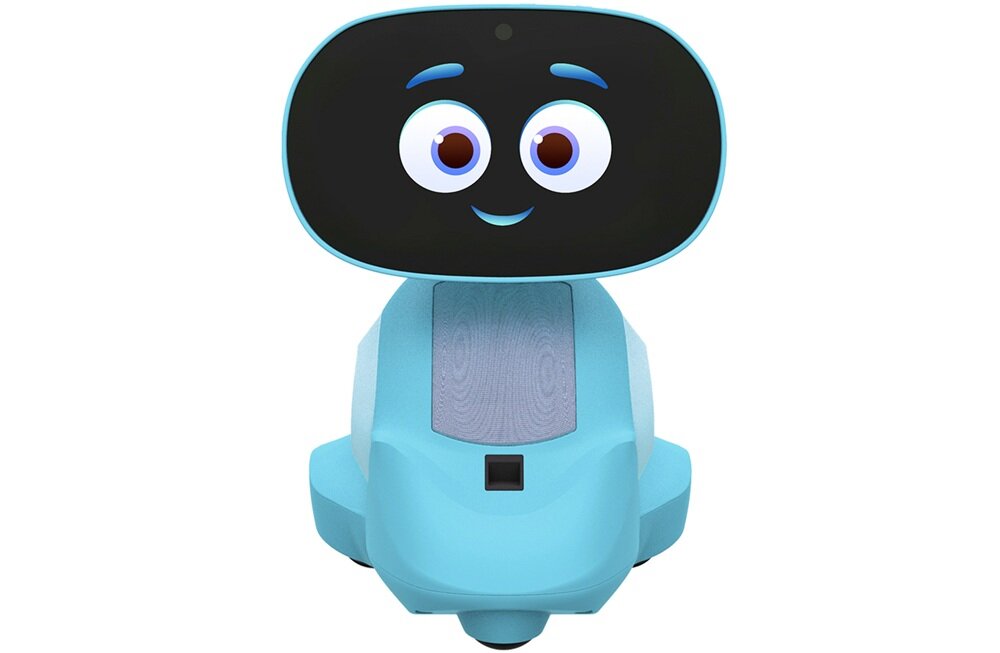 Zabawka Miko Robot Edukacyjny v3 czerwony wspierany sztuczną inteligencją treści premium, miko przygody, nowe umiejętności