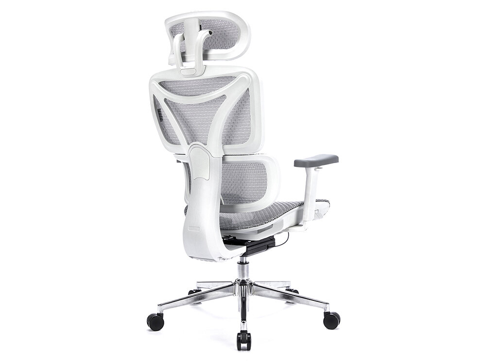 LVN SYSTEM Control Pro Ergonomiczna konstrukcja stabilność, wygodę i wachlarz regulacji pracujesz lub grasz komfortową elastyczność fotel przedstawiony od tyłu