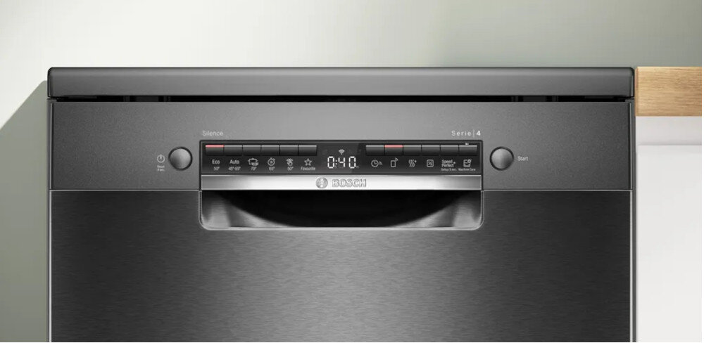 Zmywarka BOSCH SMS4HVC03E panel sterowanie elektroniczne funkcje programy