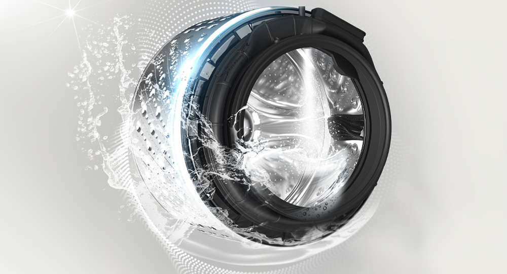 PRALKA HISENSE FRONT WF3S8045BW3 Strażnik higieny Antybakteryjny materiał gumowa uszczelka Pure Jet