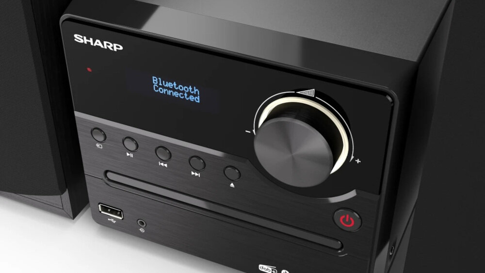 Wieża SHARP XL-B512 BK  - łączność