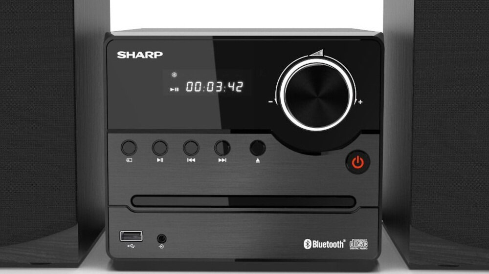 Wieża SHARP XL-B512 BK  - sterowanie