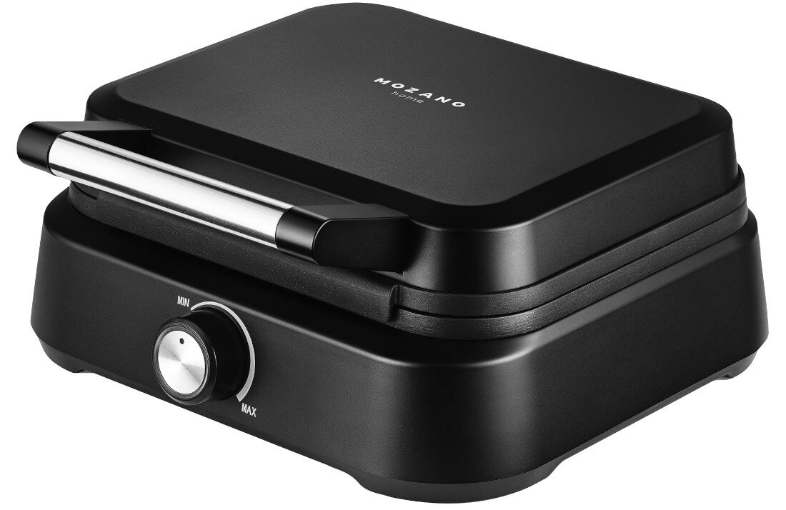 Gofrownica MOZANO Smart AGD/GOF/01 idealnie chrupiace moc 1500 W przygotowywanie uzytkowanie wymiary miekkie w srodku chrupiace na zewnatrz