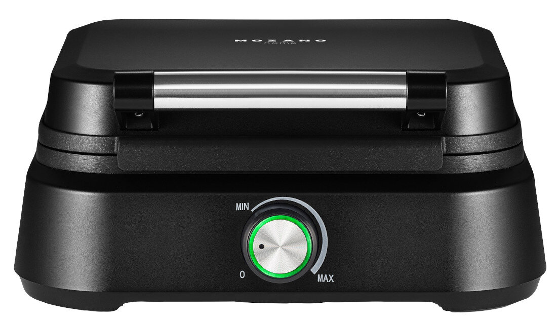 Gofrownica MOZANO Smart AGD/GOF/01 regulacja temperatury duze pokretlo ledowy wskaznik sygnalizacja kolor