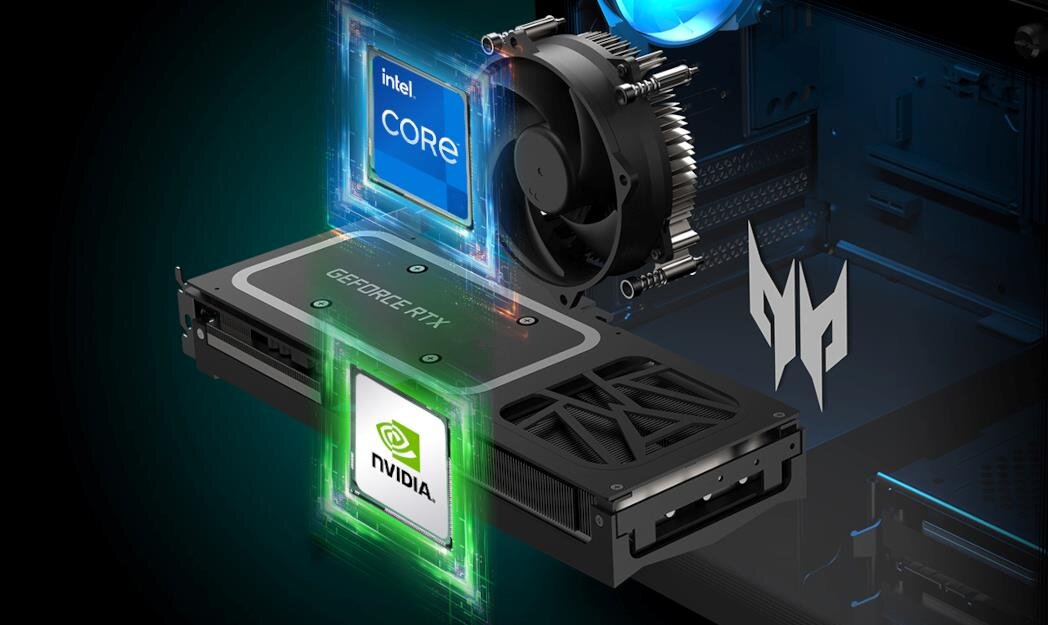 Komputer ACER Predator Orion PO3-655 - Monitor 