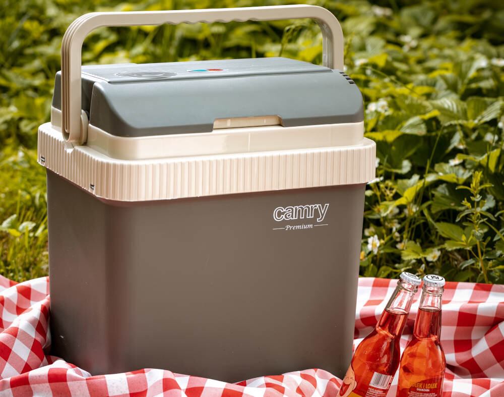 Lodówka turystyczna CAMRY CR 8065 3 poziomy mocy prąd zmienny AC regulacja potrzeby zużycie energii izolacja pianka poliuretanowa PU grubość