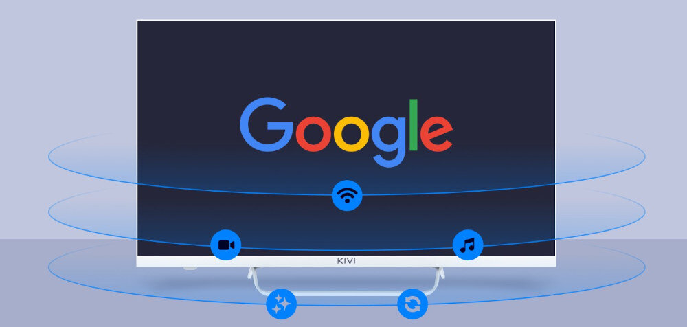 Telewizor KIVI 32F760QW - Chromecast