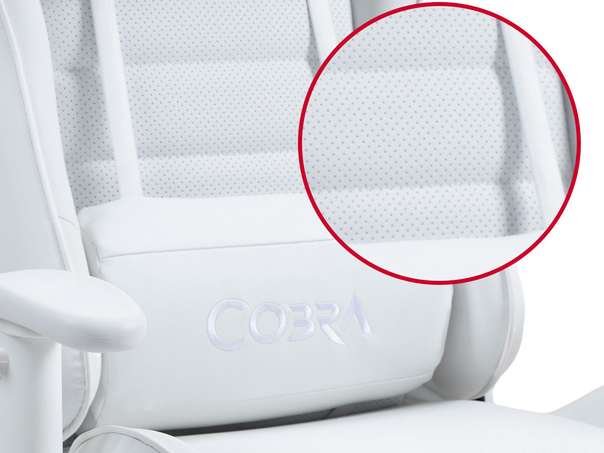 Fotel COBRA Rebel wysokiej jakości materiałów ekologiczna skóra PU konstrukcja z drewna i metalu