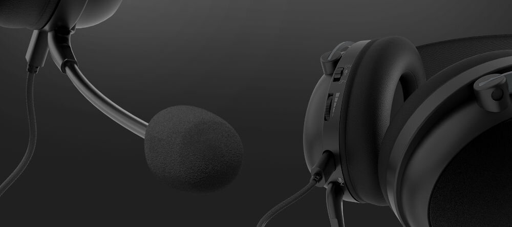 Słuchawki GENESIS Toron 301 pasma przenoszenia dynamicznego mikrofonu, od 100 do 10 000 Hz, odczepiany mikrofon