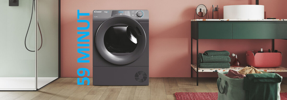 Suszarka CANDY RapidO Pro RP4 H7A2TRER-S Program RapidO Pro