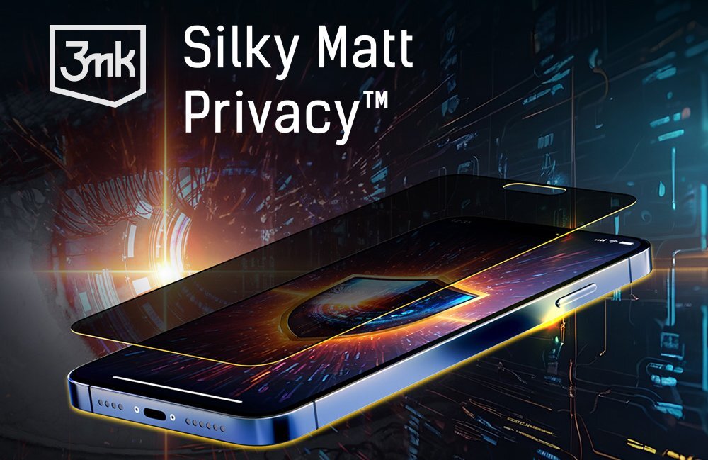 Folia ochronna 3MK Silky Matt Privacy do Apple iPhone  